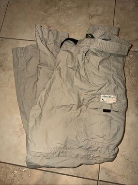 Eddie Bauer Men’s Cargo Pants — Light Beige
